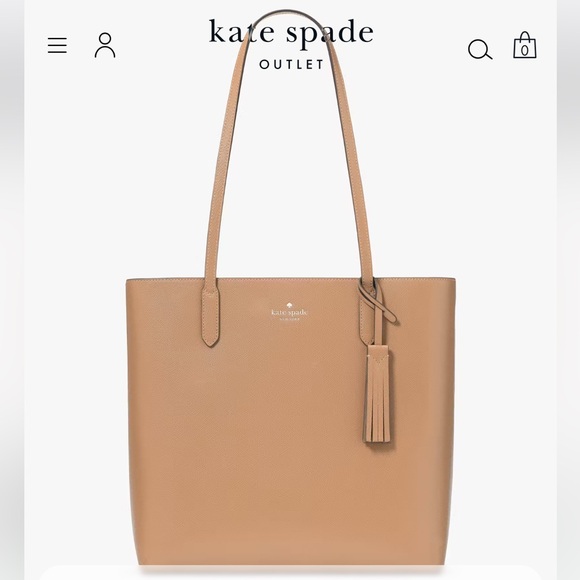NWT Kate Spade Jana Tote Light Fawn - Picture 1 of 11